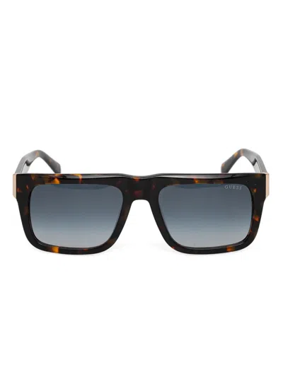 Guess Eyewear Tortoiseshell Rectangle Sunglasses