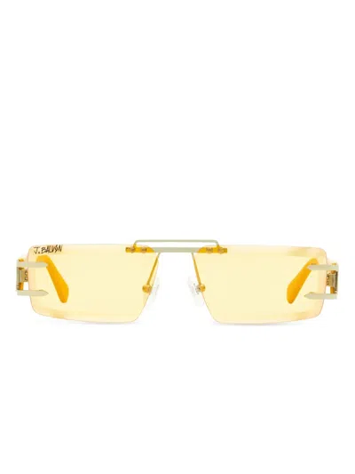 Guess Eyewear X J Balvin 8204 Sunglasses In Orange