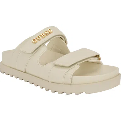 Guess Fabulon Slide Sandal In Multi