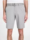 Guess Factory Reef Textured Cargo Shorts In Grey