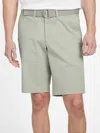 Guess Factory Abel Stretch Flat-front Shorts In Multi