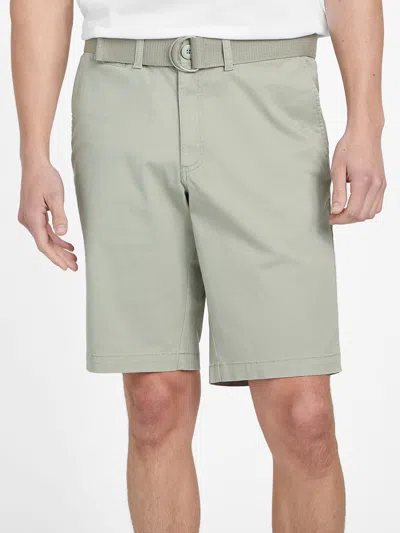 Guess Factory Abel Stretch Flat-front Shorts In Multi