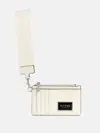 Guess Factory Abree Card Case Wristlet In Multi