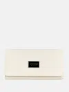 Guess Factory Abree Logo Saffiano Multi Organizer In Multi