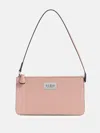 Guess Factory Adie Mini Top-zip Shoulder Bag In Multi
