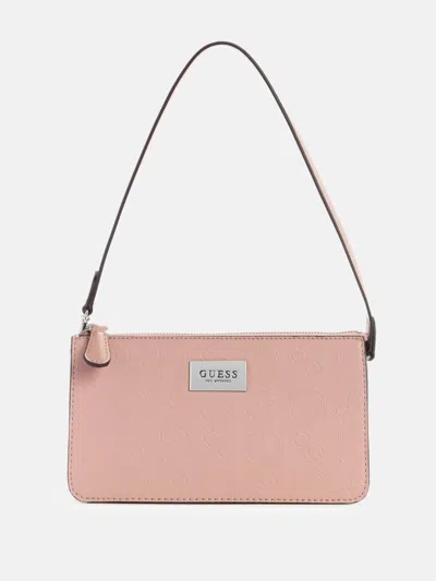 Guess Factory Adie Mini Top-zip Shoulder Bag In Multi