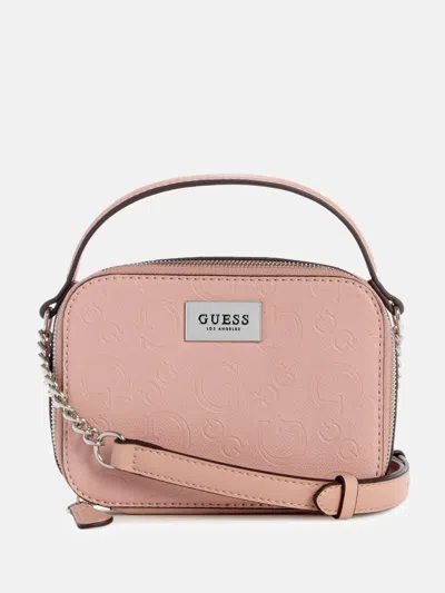 Guess Factory Adie Zip Crossbody In Multi