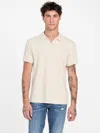 Guess Factory Kellen Johnny Polo Tee In Metallic