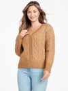 Guess Factory Aida Fisherman Cardigan In Multi
