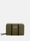 Guess Factory Alesso French Wallet In Green