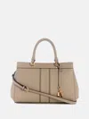 Guess Factory Alesso Satchel In Gray