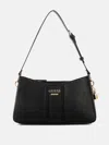 Guess Factory Alesso Shoulder Bag In Black