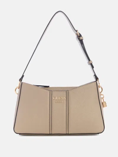 Guess Factory Alesso Shoulder Bag In Gray