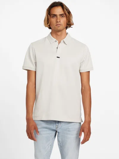 Guess Factory Alex Knit Polo In Multi