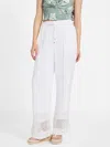 Guess Factory Allison Gauze Palazzo Pants
