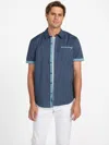 Guess Factory Alonzo Printed Poplin Shirt