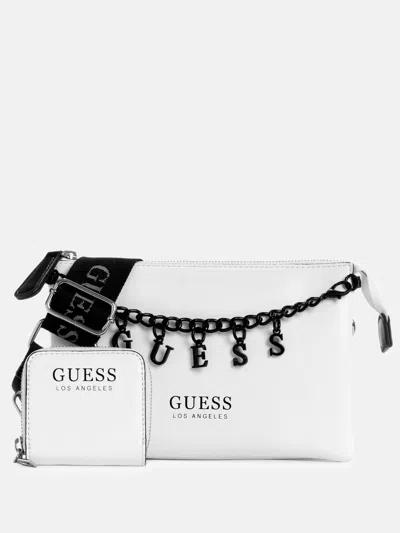 Guess Factory Amarantha Chain Crossbody In Multi