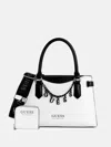 Guess Factory Amarantha Chain Satchel In Multi