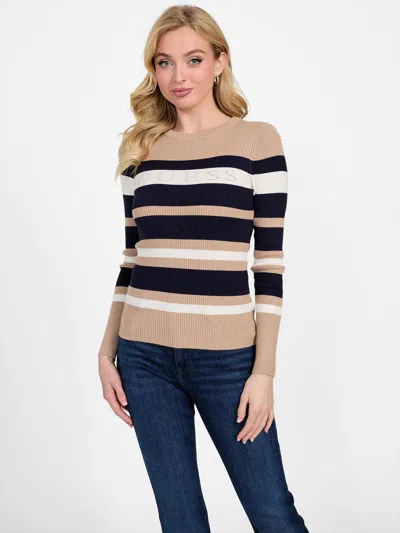 Guess Factory Amiri Striped Sweater In Multi