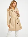 Guess Factory Angelina Trench Coat In Multi