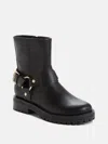 Guess Factory Anina Moto Booties In Black