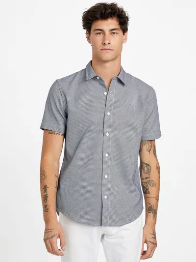 Guess Factory Anthony Woven Shirt In Multi
