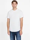 Guess Factory Eco Sirius Crewneck Tee In White