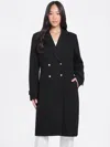 Guess Factory Ardo Trench Coat In Black