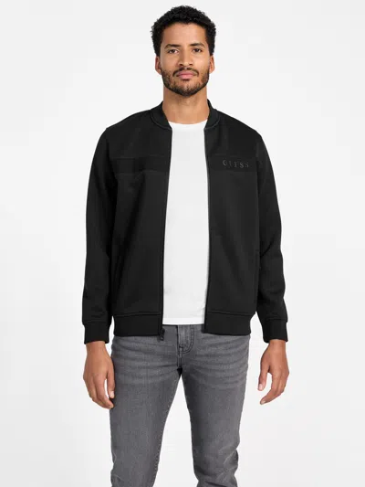 Guess Factory Ariel Zip-up Sweatshirt In Black