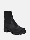 Guess Factory Ariena Slip-on Chelsea Booties In Black