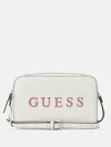 Guess Factory Artemis Mini Double Zip Crossbody In Multi