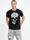 Guess Factory Aster Tropical Skull Tee