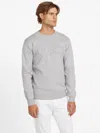 Guess Factory Astero Logo Sweater In Gray
