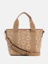 Guess Factory Astra Enlarged Logo Mini Tote