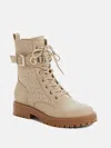 Guess Factory Avarry Logo Utility Booties In Multi