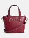 Guess Factory Avelina Faux-leather Mini Tote In Black