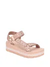 Guess Factory Avin Platform Sport Sandals In Multi