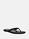 Guess Factory Barenn Embellished Thong Sandals In Black