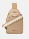 Guess Factory Benfield Nylon Sling Bag In Multi