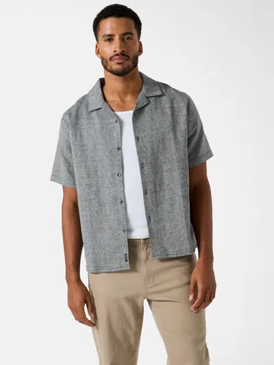 Guess Factory Benni Woven Shirt In Blue