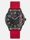 Guess Factory Black Analog Watch In Multi