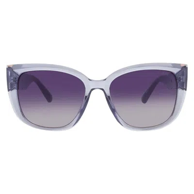 Guess Factory Blue Gradient Cat Eye Ladies Sunglasses Go00051 84w 56