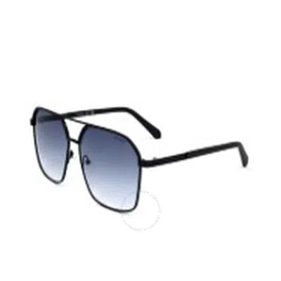 Guess Factory Blue Gradient Navigator Men's Sunglasses Gf5081 01w 60