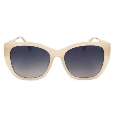Guess Factory Blue Gradient Square Ladies Sunglasses Gf6186 57w 54