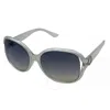 Guess Factory Blue Gradient Square Ladies Sunglasses Go00010 21w 58