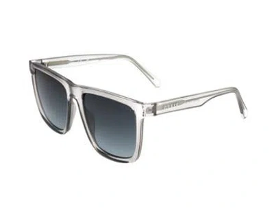 Guess Factory Blue Gradient Square Men's Sunglasses Gf00021 27w 55