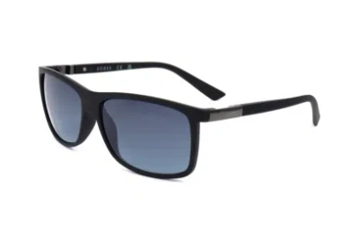 Guess Factory Blue Gradient Square Men's Sunglasses Gf0191 02w 59