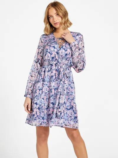 Guess Factory Brandy Floral Dress In Multi