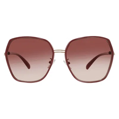 Guess Factory Brown Butterfly Ladies Sunglasses Gf0407 66f 59 In Pink