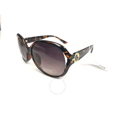 Guess Factory Brown Gradient Butterfly Ladies Sunglasses Gf0366 52f 60